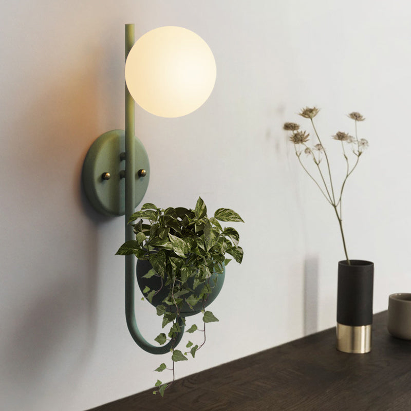Industrial Ball Wall Sconce
