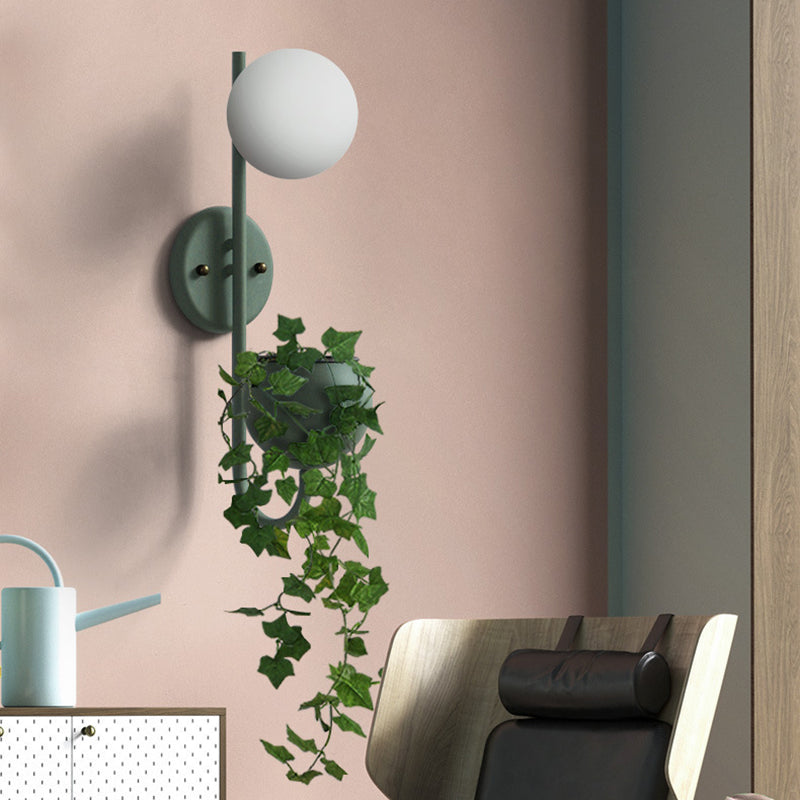Industrial Ball Wall Sconce