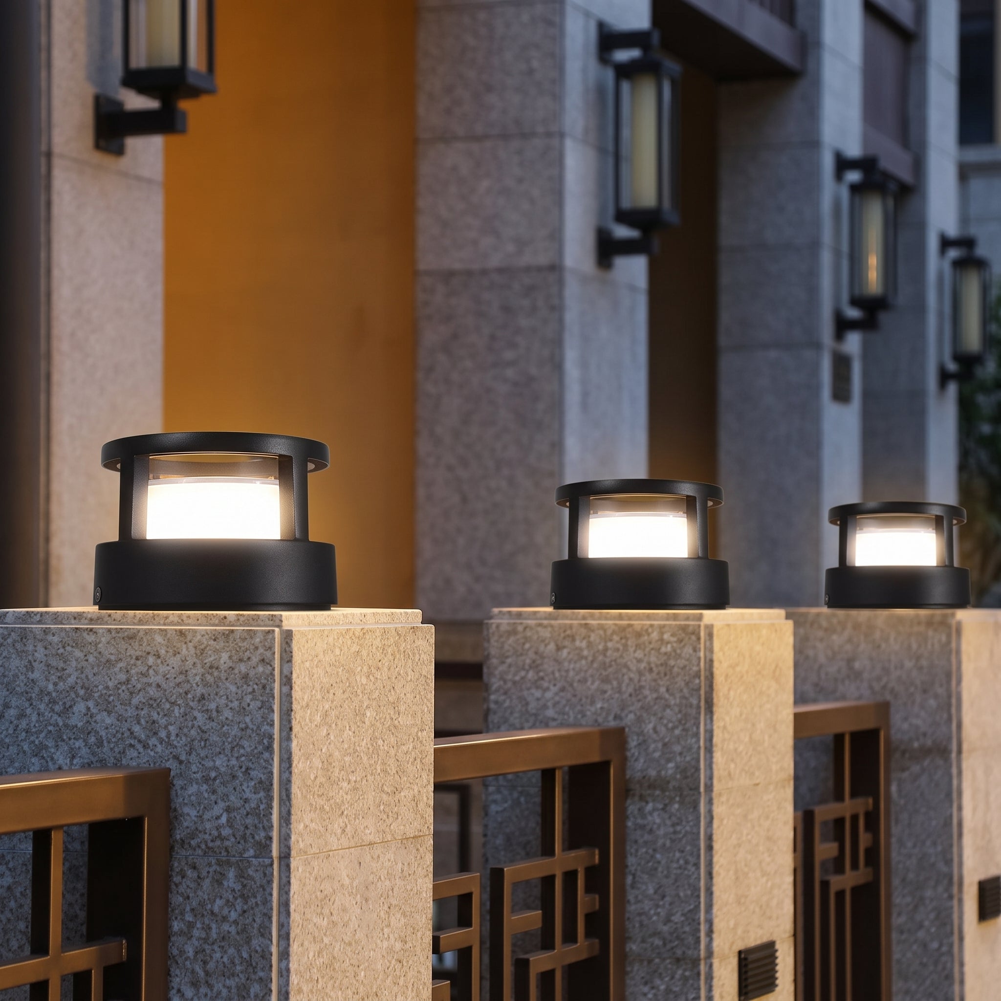 Industrial Aluminum Outdoor Lawn Light