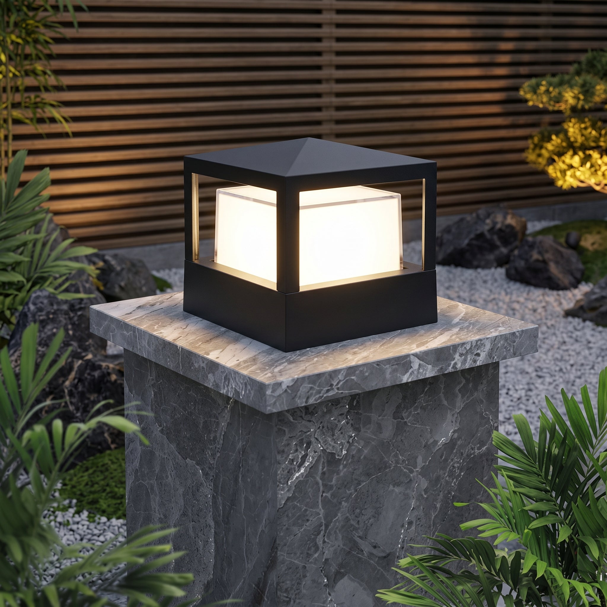 Industrial Aluminum Outdoor Lawn Light