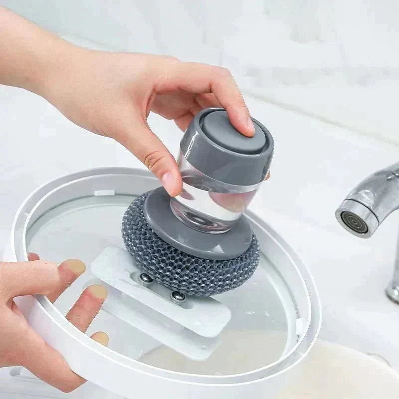 Soap Dispensing Dish Brush