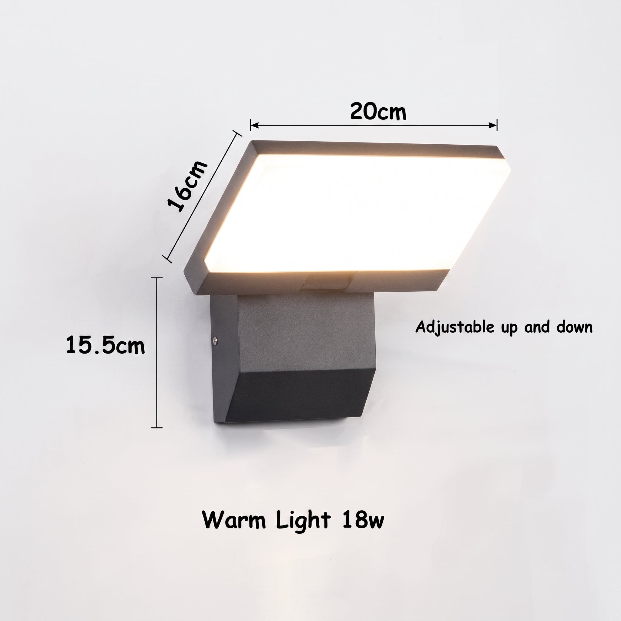LumiFold Foldable Outdoor Wall Light