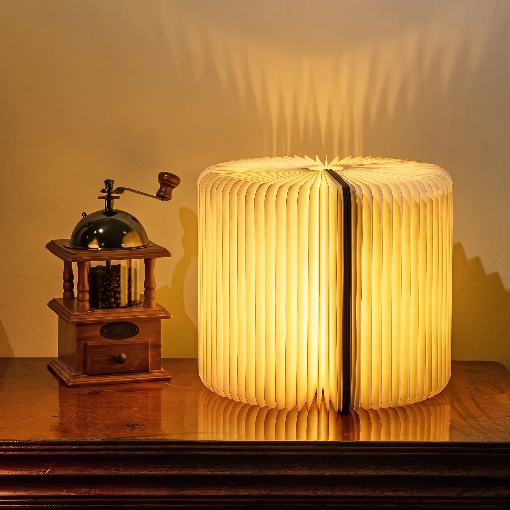 Lumibook Foldable Book-Style Table Lamp