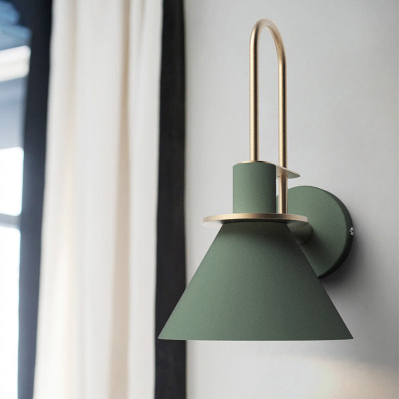 Bedside Cone Wall Sconce