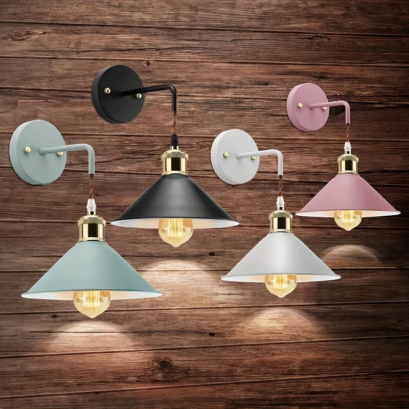 Modern Metal Wall Sconce – Industrial Oil-Rubbed Light Fixture