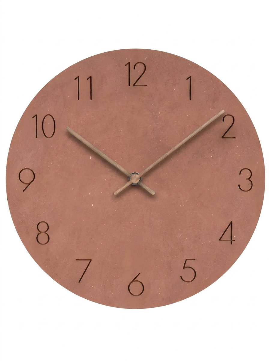 Nork Wood Wall Clock – Minimalist Scandinavian Design
