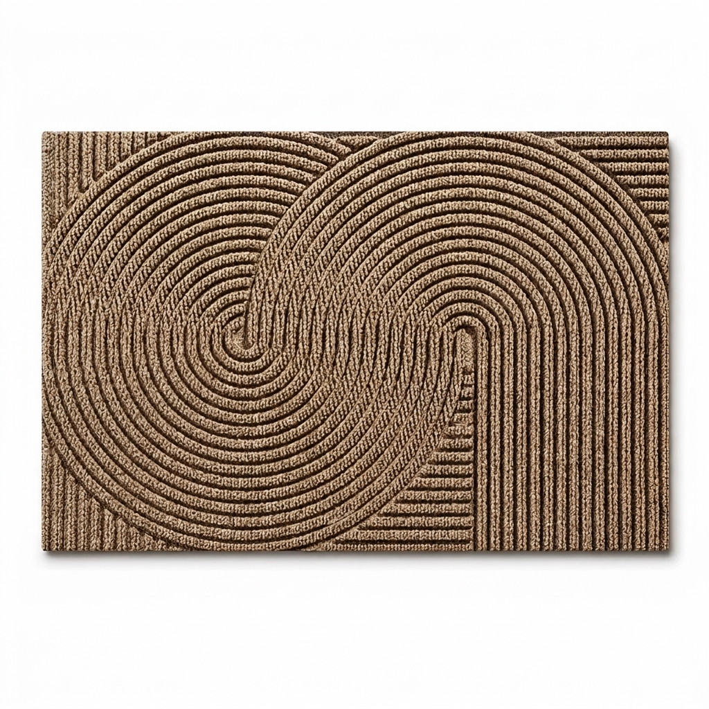 Modern Scandinavian Non-Slip Door Mat