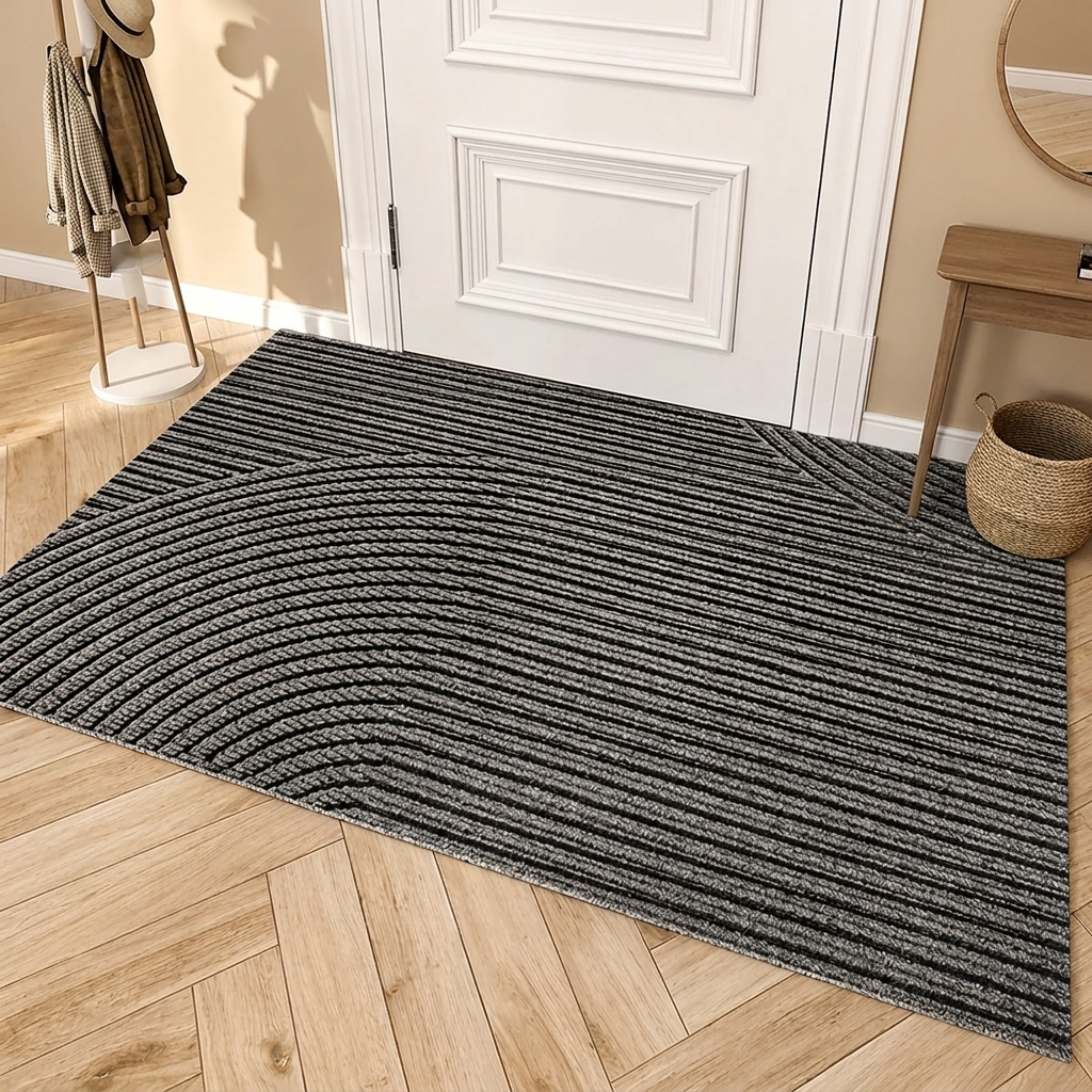 Modern Scandinavian Non-Slip Door Mat