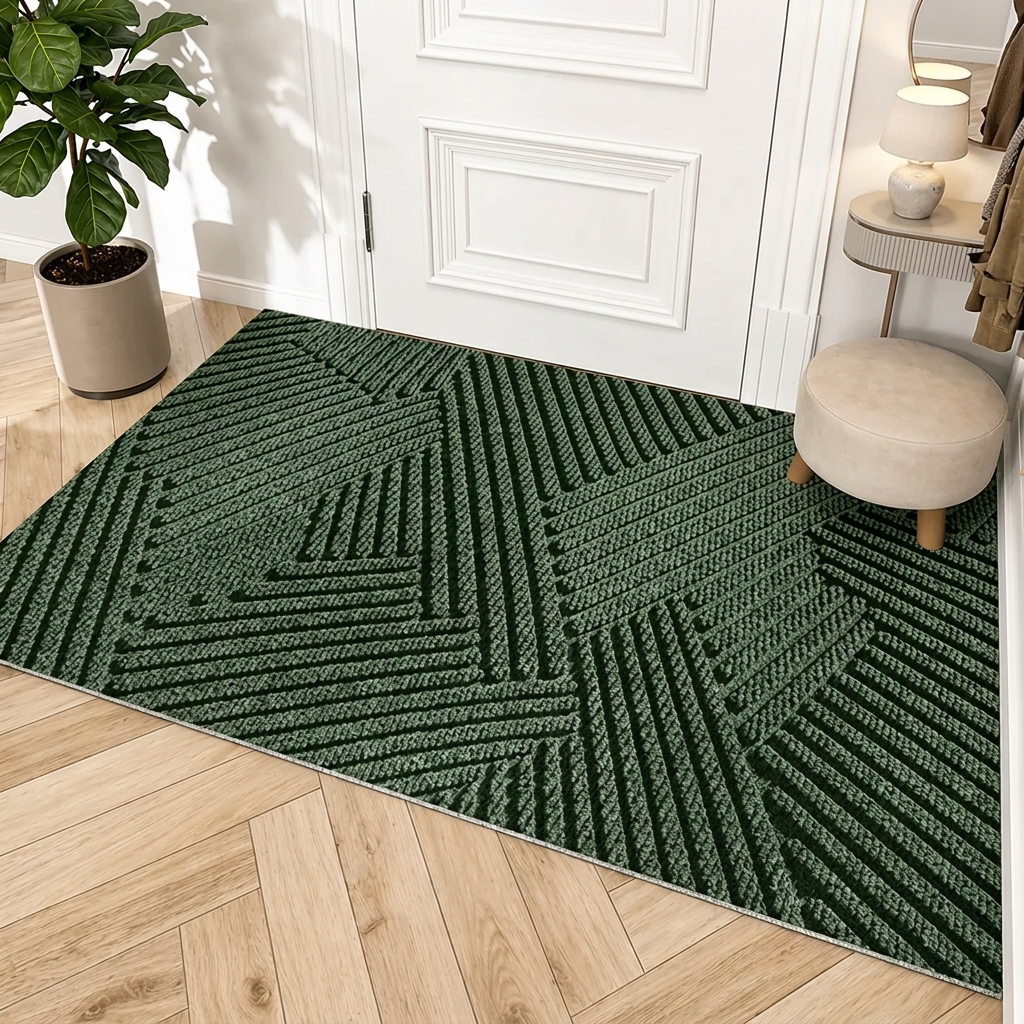 Modern Scandinavian Non-Slip Door Mat