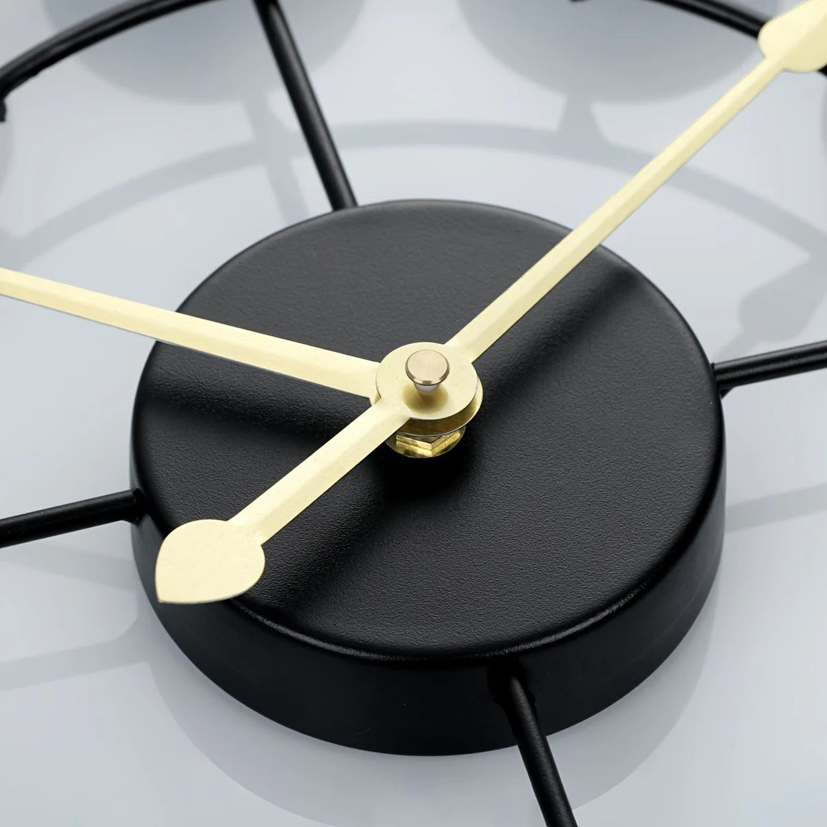 Iron Wall Clock – Colourful Retro Design
